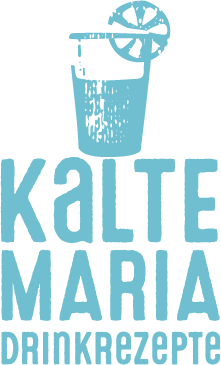 Das Logo zeigt einen Eimer mit einem Getränk und einer Limettenscheibe, umgeben von dem Schriftzug 'Kalte Maria'.